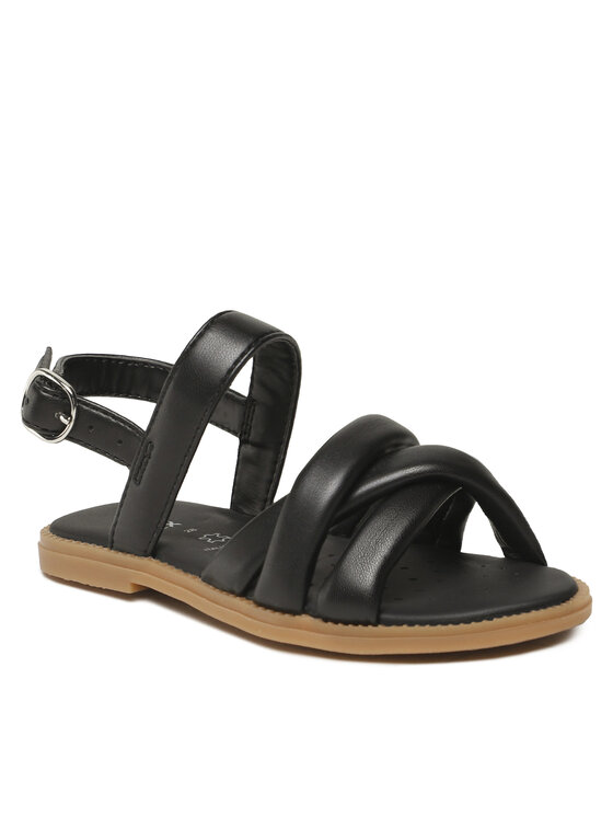 Geox Σανδάλια Geox J Sandal Karly Girl J3535C000KBC9999 S Μαύρο
