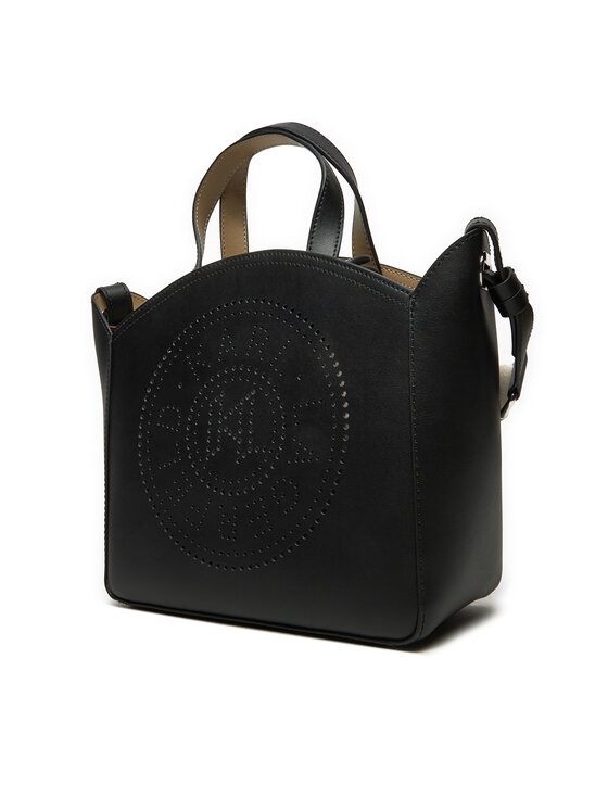 KARL LAGERFELD Ročna torba KARL LAGERFELD A1W30058 Črna