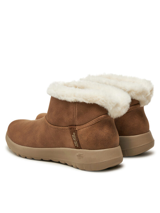 Skechers Polokozačky Skechers On-the-GO Joy 144800/CSNT Hnědá