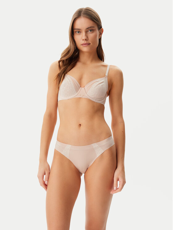 Chantelle Chantelle Σουτιέν με μπανέλα C18IM1 Μπεζ