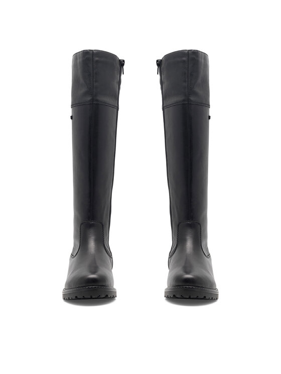 Remonte Čižmy vo vojenskom štýle Remonte R6581-04 Čierna