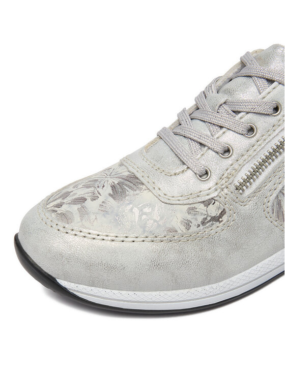 Rieker Zapatillas Rieker N1112-80 Plata