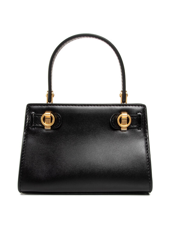 Tory Burch Дамска чанта Tory Burch Lee Radziwill Nano Bag 73175 Черен