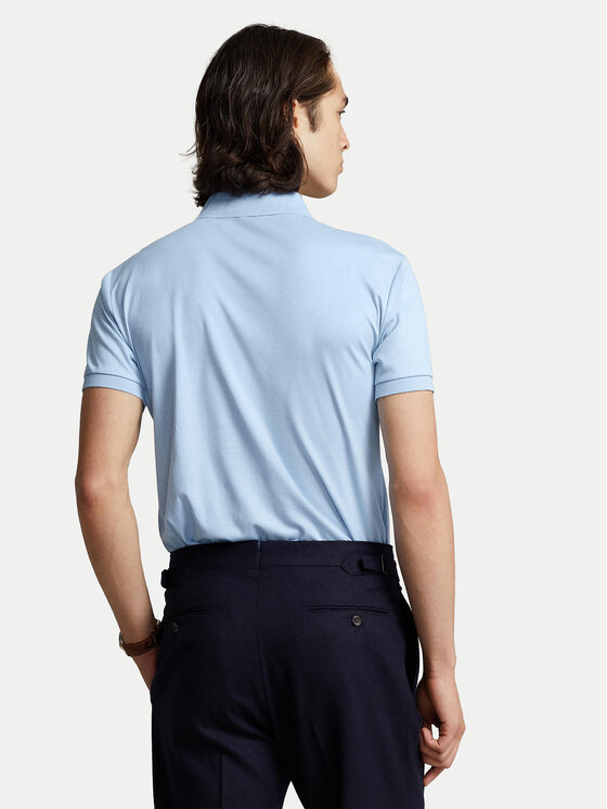 Polo Ralph Lauren Polo Ralph Lauren Поло 710713130005 Голубий Slim Fit