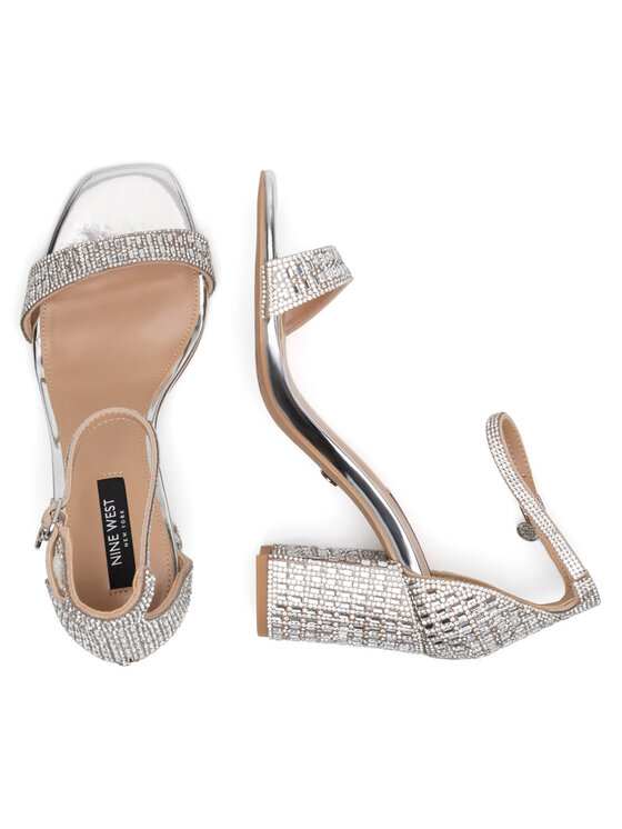 Nine West Сандали Nine West WFA3032-1 Сребрист