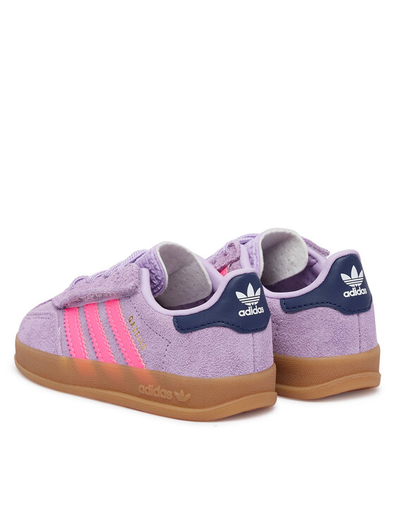 adidas Снікерcи adidas Gazelle Indoor Comfort Closure Elastic Lace IH4012 Фіолетовий
