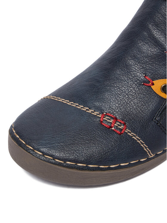 Rieker Botine Rieker CEO-72581-14 Bleumarin