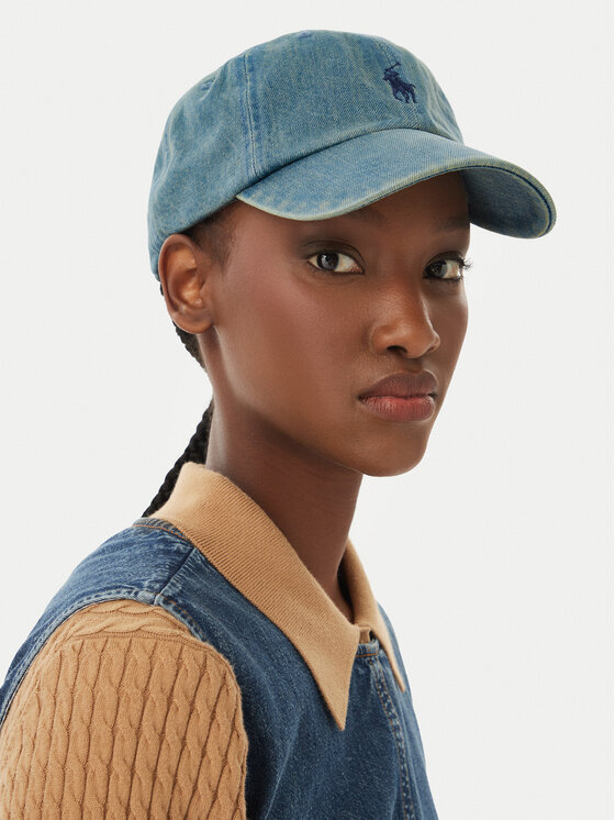 Polo Ralph Lauren Czapka z daszkiem Polo Ralph Lauren 710A13284001 Niebieski