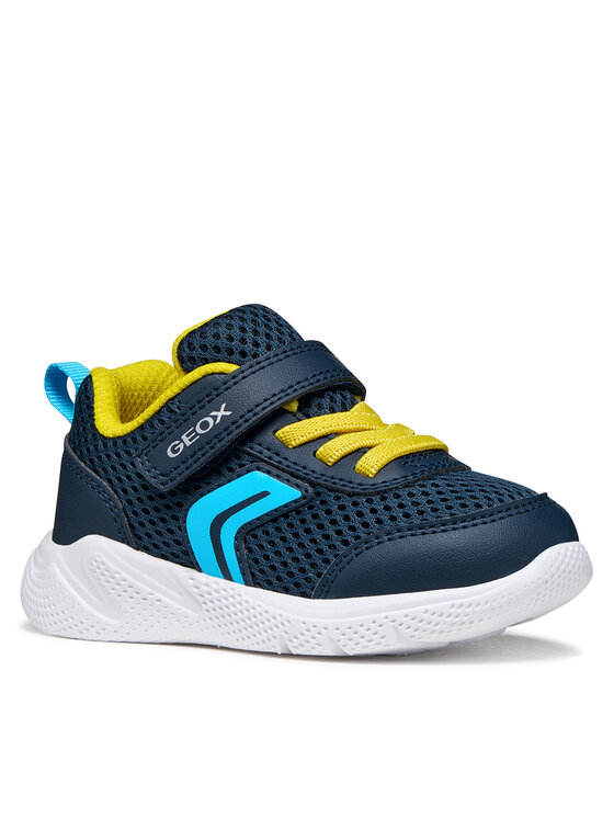 Geox Sneakersy Geox B Sprintye Boy B454UC 01454 C0657 Granatowy