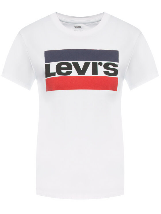 Levi's® Levi's® Majica The Perfect Graphic Tee 17369-0297 Bela Regular Fit