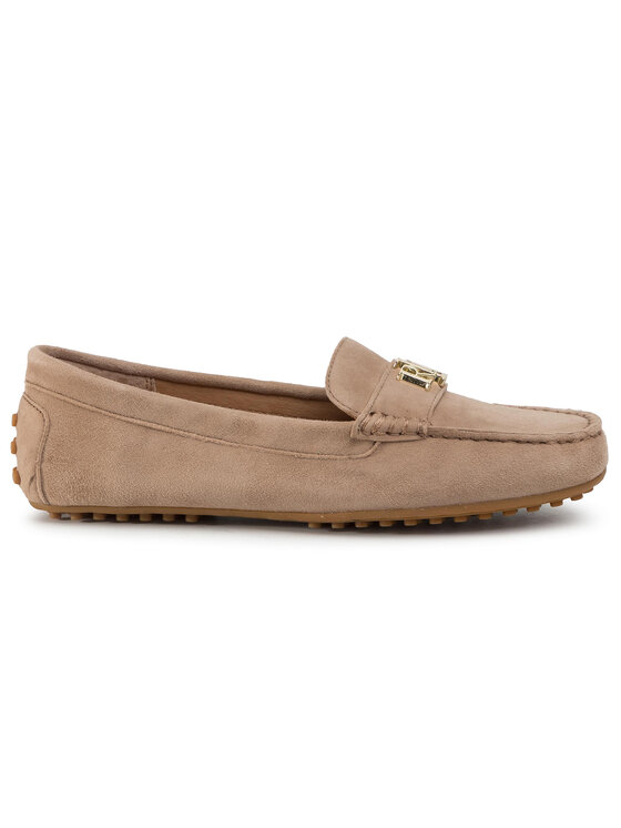 LAUREN RALPH LAUREN Μοκασίνια Lauren Ralph Lauren Barnsbury 802774705001 Μπεζ
