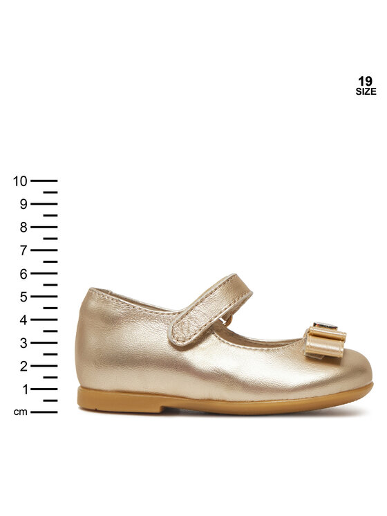 Tommy Hilfiger Balerinke Tommy Hilfiger Ballerina T1A3-33927-0220 M Zlatna