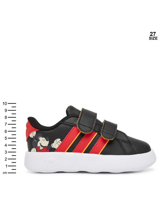 adidas Snīkeri adidas Adidas Disney Mickey Mouse Grand Court Shoes Infants KI9186 Melns