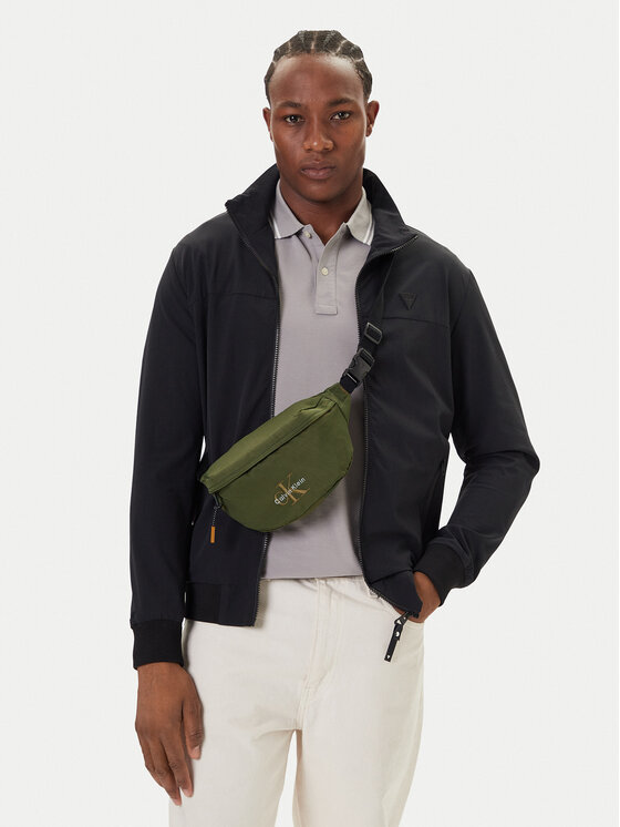 Calvin Klein Τσαντάκι Μέσης﻿ Calvin Klein Bold Waistbag LV04D3116G Χακί