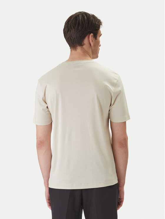 BOSS BOSS Camiseta TS_Unity 50554557 Beis Regular Fit
