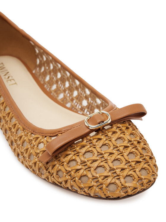 TWINSET Ballerine TWINSET 251TGT030 Marrone