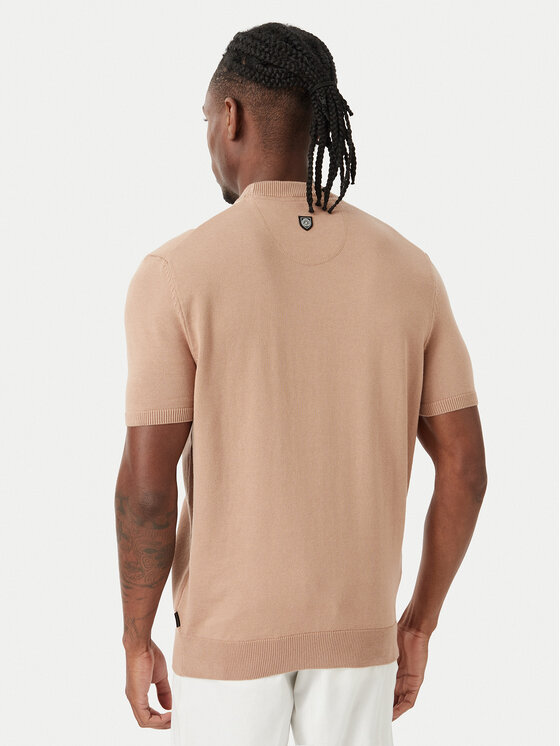 Beverly Hills Polo Club Beverly Hills Polo Club Camiseta M7611-HR Beige oscuro Regular Fit