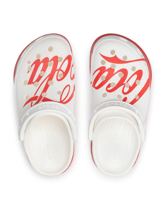 Crocs Ciabatte Crocs Coca-Cola X Crocs Classic Bae Clog 207234 Bianco