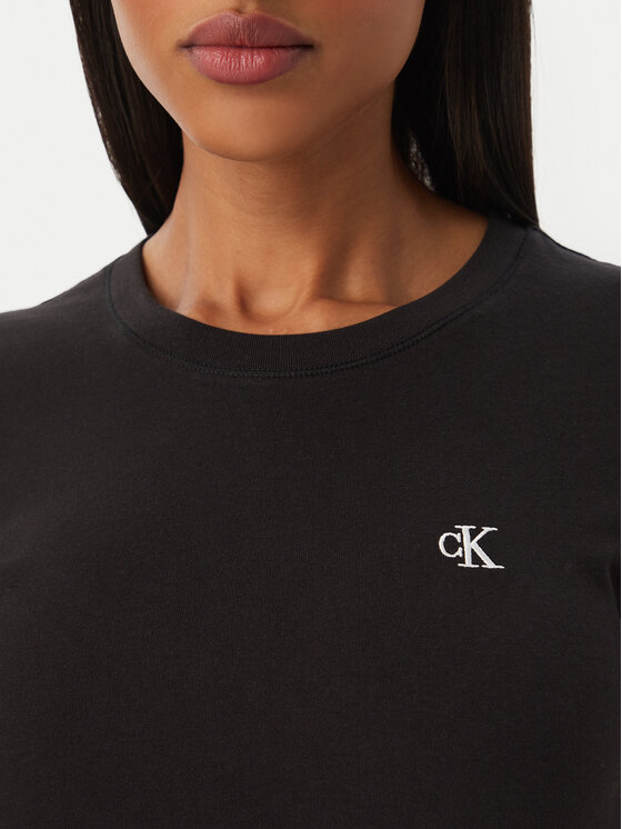 Calvin Klein Jeans Calvin Klein Jeans T-Shirt J20J212883 Μαύρο Regular Fit