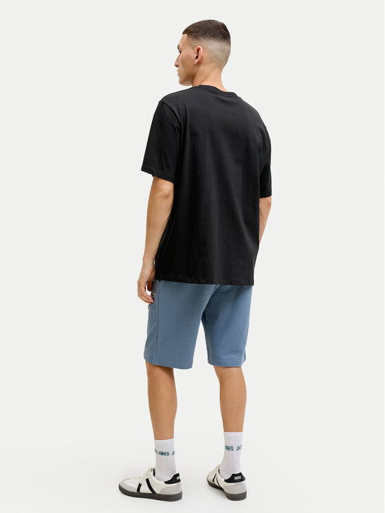 Jack & Jones Jack & Jones Marškinėliai Corals Tee 12288345 Juoda Regular Fit