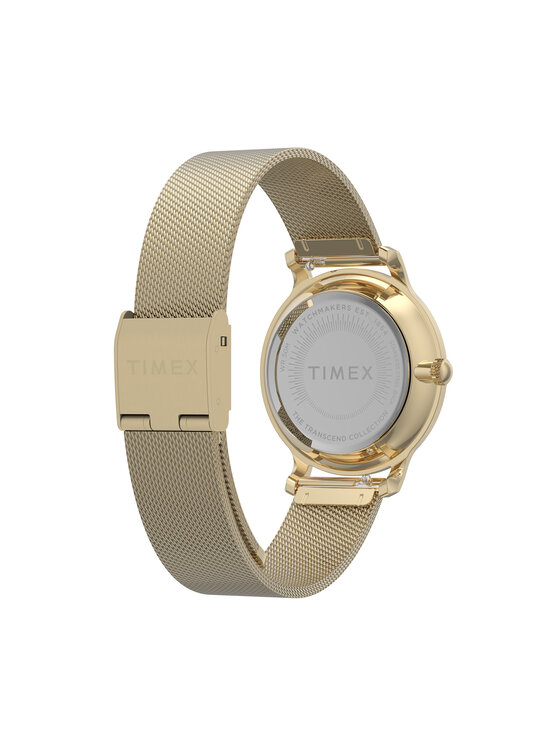 Timex Pulkstenis Timex Transcend TW2Y26400 Zelta