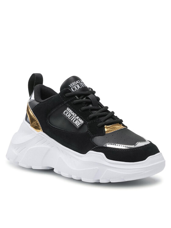 Versace Jeans Couture Tenisice Versace Jeans Couture 71VA3SC2 Crna