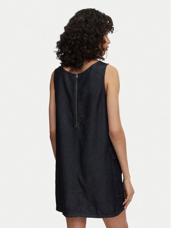 G-STAR G-Star Raw Kasdieninė suknelė Shift D28857-E516 Tamsiai mėlyna Regular Fit