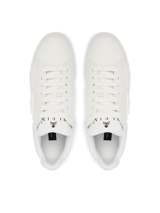 PHILIPP PLEIN Снікерcи PHILIPP PLEIN SAFS USC0904 PLE005N Білий