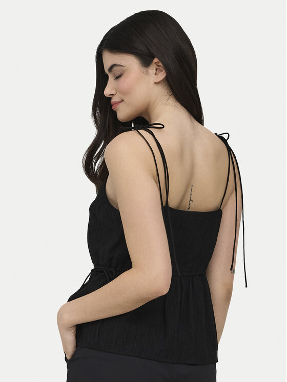 ONLY ONLY Top Nele 15370325 Negro Regular Fit