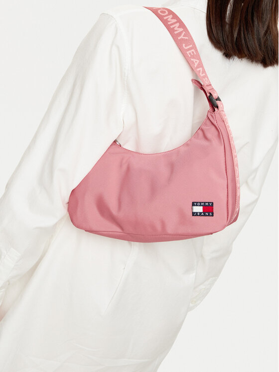 Tommy Jeans Дамска чанта Tommy Jeans AW0AW16958 Розов