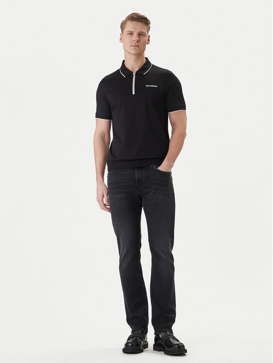 KARL LAGERFELD KARL LAGERFELD Polo 745003 562200 Negro Regular Fit