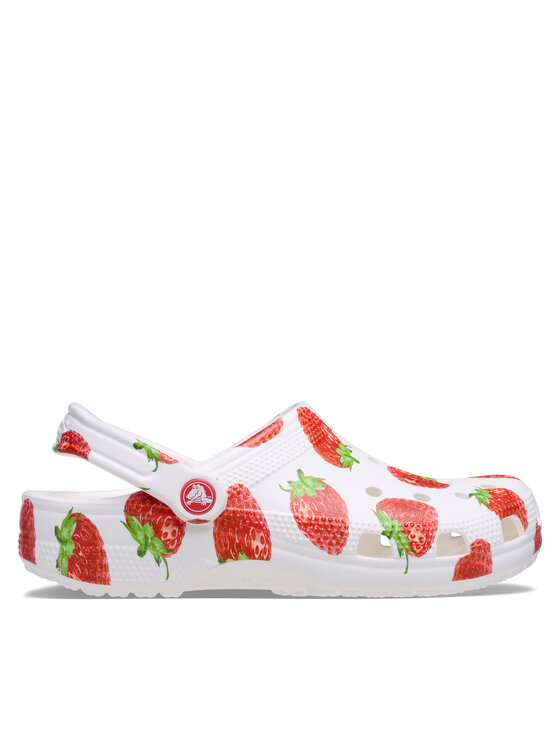 Crocs Шльопанці Crocs Classic Fresh Fruits Clog 211008 Білий