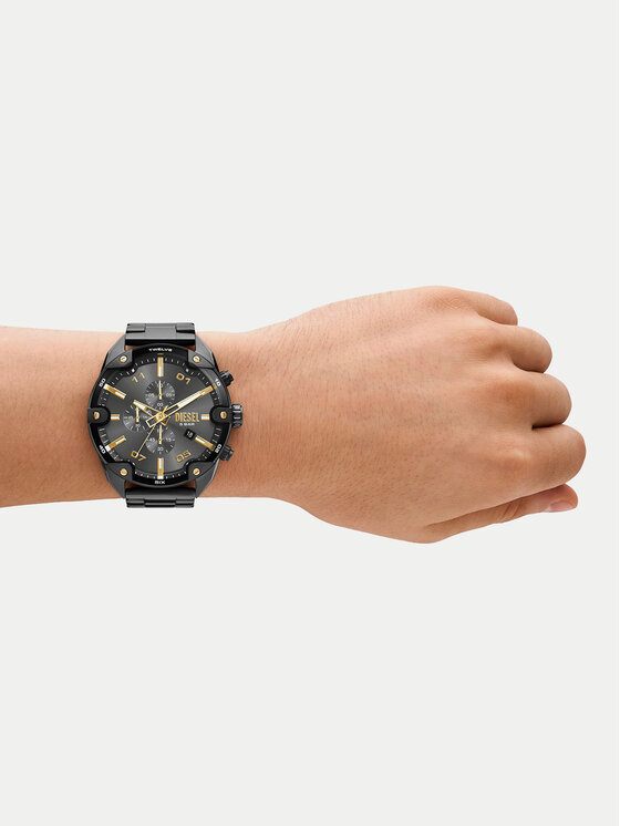 Diesel Годинник Diesel DZ4669 Чорний