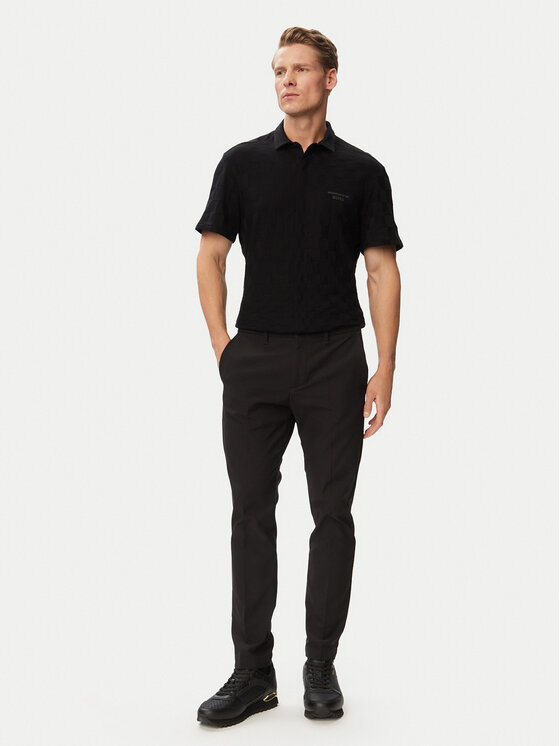 BOSS BOSS Polo Spirit70Jacq S 50560415 Negro Regular Fit