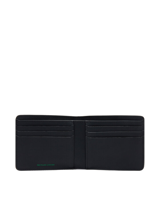 Tommy Jeans Novčanik Tommy Jeans Tjm Heritage Leather Cc Wallet AM0AM13371 Crna