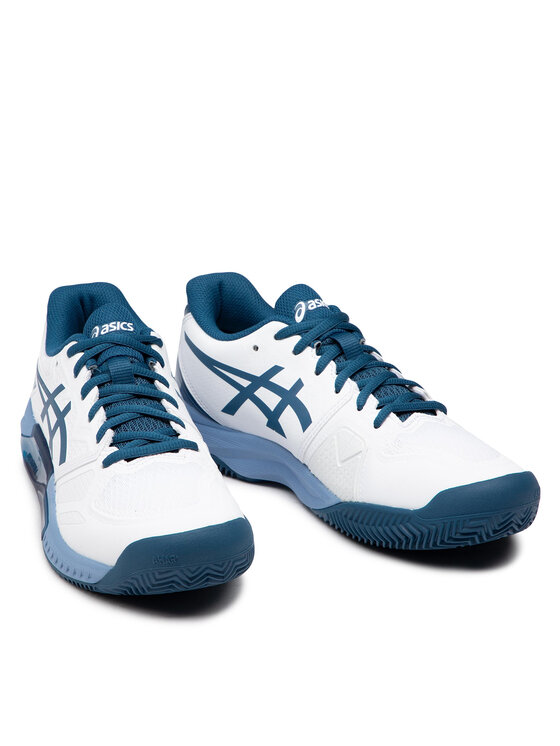 Asics Обувки за тенис Asics Gel-Challenger 13 Clay 1041A221 Бял