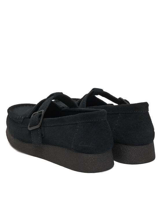 Clarks Туфлі Clarks WallabeeEVOBar 26183153 Чорний