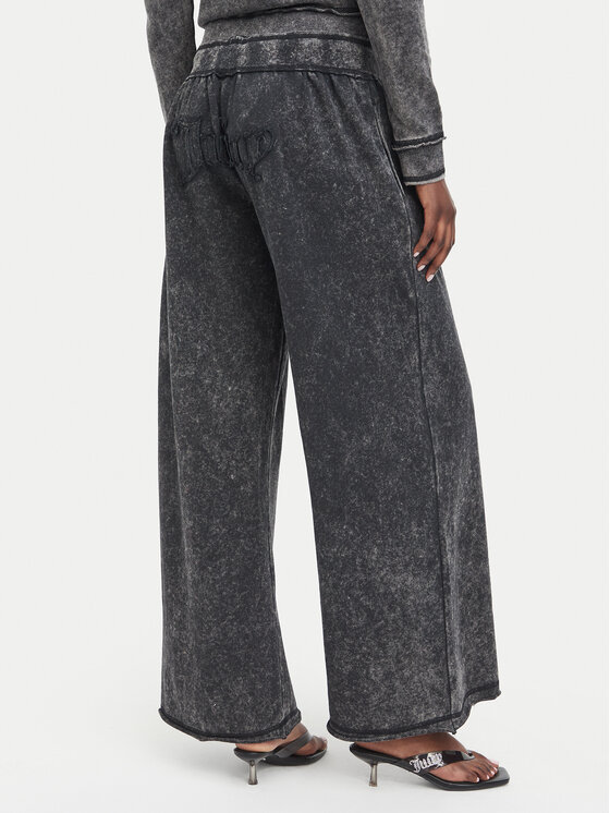 Juicy Couture Juicy Couture Pantaloni da tuta JCWBJ226321 Nero Relaxed Fit