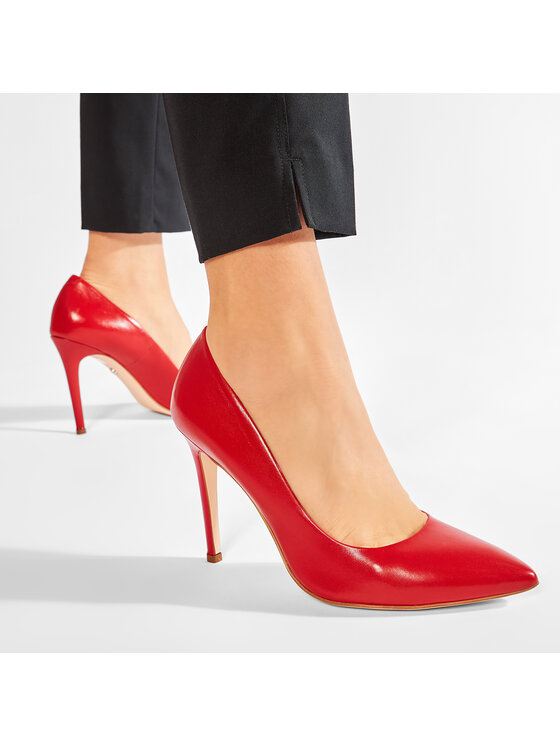 Solo Femme Туфлі на шпильці Solo Femme 34201-A8-I85/000-04-00 Червоний