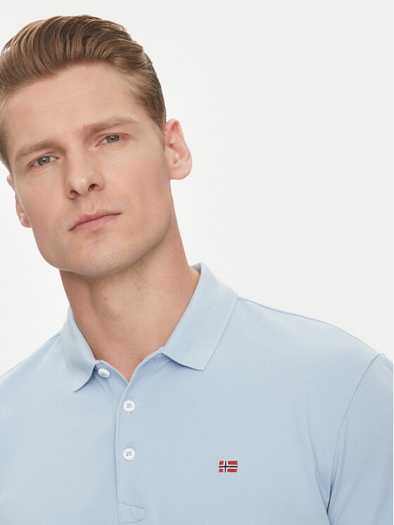 Napapijri Napapijri Pólóing Ealis NP0A4H8B Kék Regular Fit