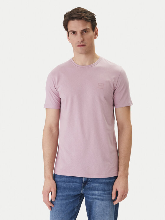 BOSS BOSS Футболка Tales 50508584 Фіолетовий Regular Fit