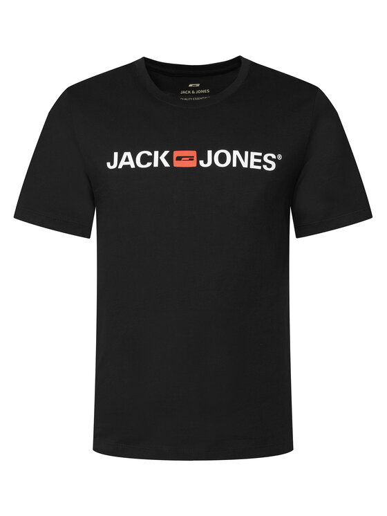 Jack & Jones Jack & Jones Футболка Jjecorp Logo 12137126 Чорний Slim Fit