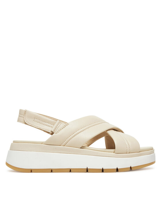 Clarks Босоніжки Clarks Tuscan Cross 26181470 Écru