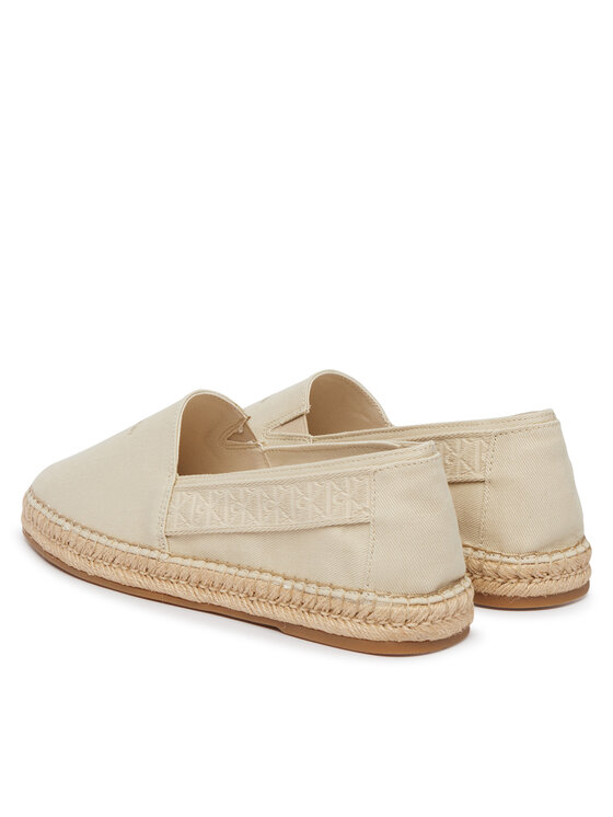 Calvin Klein Espadrillas Calvin Klein Espadrille Webbing Cv HM0HM02075 Écru