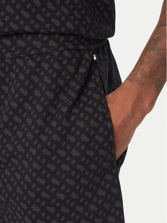 BOSS BOSS Shorts de pijama 50571393 Negro Regular Fit