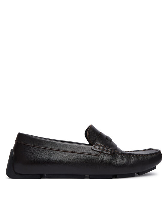Calvin Klein Мокасини Calvin Klein Driver Hdw Lth HM0HM02264 Тъмнокафяв