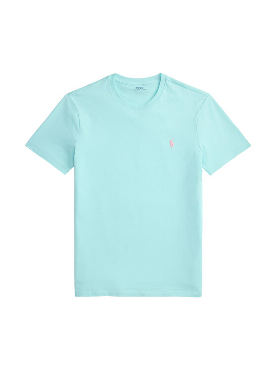 Polo Ralph Lauren Polo Ralph Lauren Camiseta 710671438506 Turquesa Custom Slim Fit
