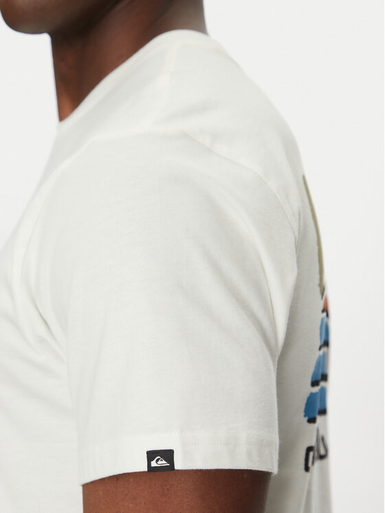 Quiksilver Quiksilver T-Shirt EQYZT08038 Εκρού Regular Fit