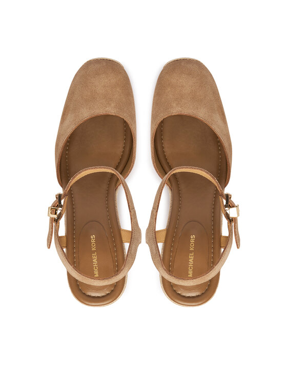 MICHAEL Michael Kors Еспадрильї MICHAEL Michael Kors Kenzie 40R6KZMS2S Бежевий