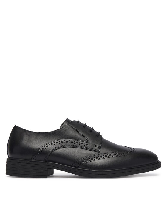 Geox Halbschuhe Geox U Thorian U66NZC 00043 C9999 Schwarz